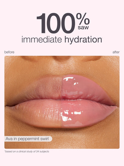 limited-edition peppermint swirl maracuja juicy lip plump