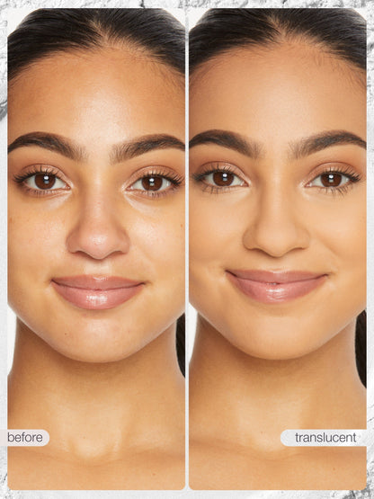 creaseless setting & brightening powder